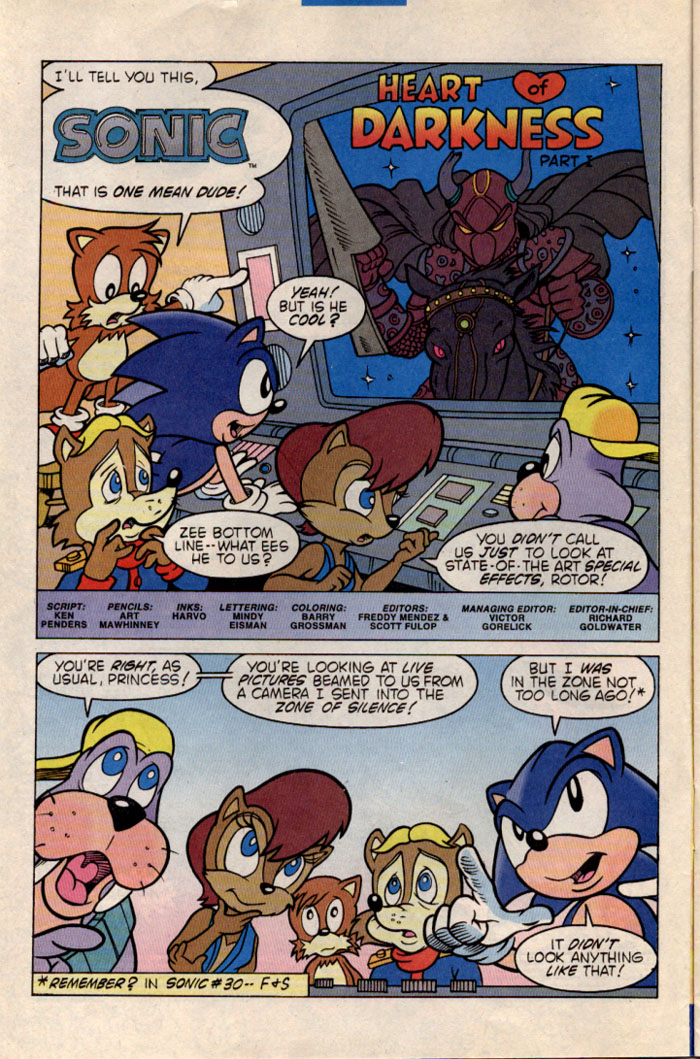 Sonic - Archie Adventure Series July 1996 Page 2